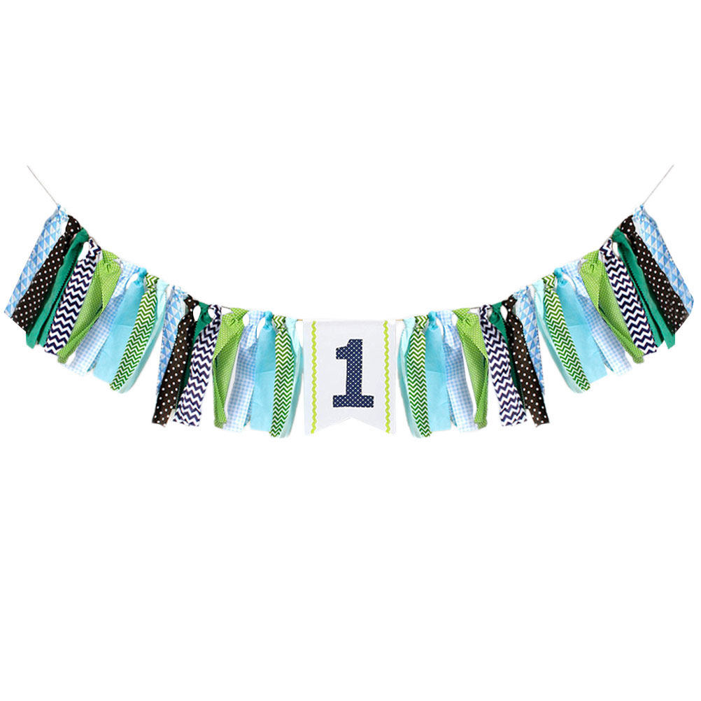 Baby Nursery Chair - Baby-Geburtstagsstuhl-Banner 1. Geburtstag Hochstuhl-Flagge Partydekoration Einzigartige