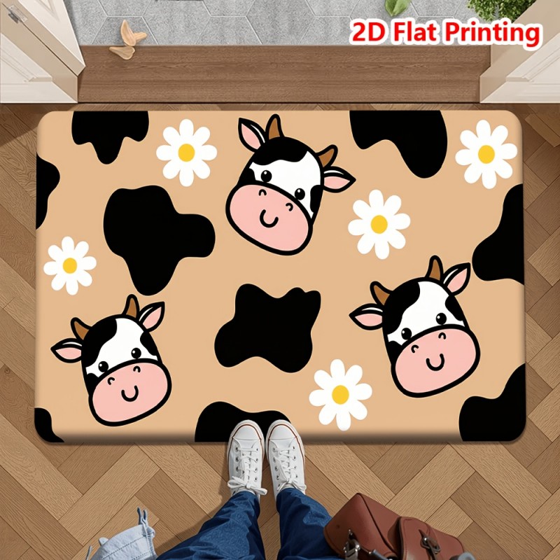 Baby Nursery Jungle Rug - Safari-Tiere Fußmatte Elefant Giraffe Affe Dschungel