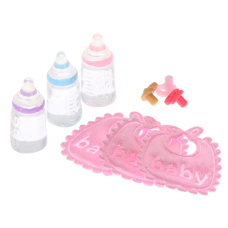Baby Nursery Dolls - 3 Stück antike Puppen Haus Miniatur