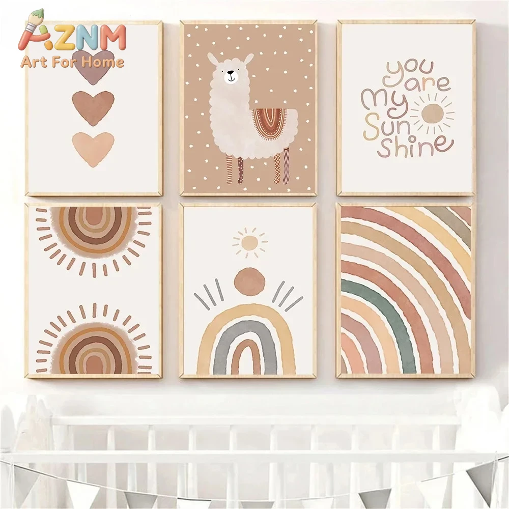 AZNM Boho Neutrale Baby-Kinder – Baby Nursery You Are My Sunshine Bewertung und Preis