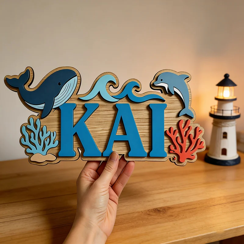 Personalisiertes Holzschild mi – Baby Name Wall Art Bewertung und Preis