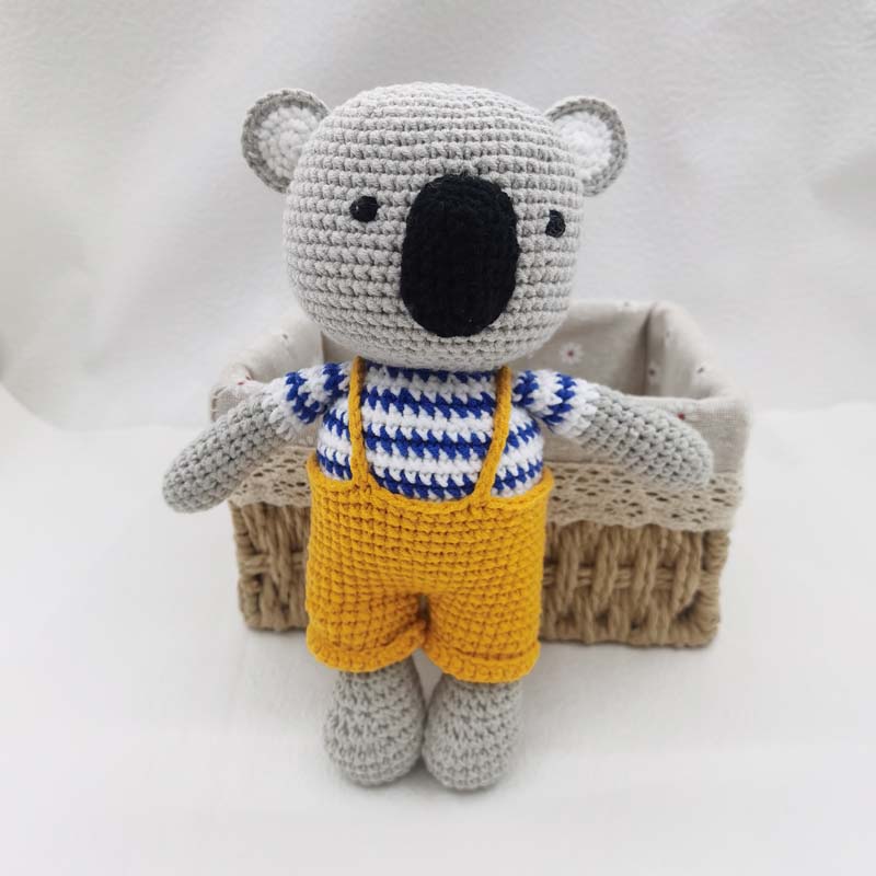 Baby Häkeln Gefüllte Löwe Koal – Baby Nursery Dolls Bewertung und Preis