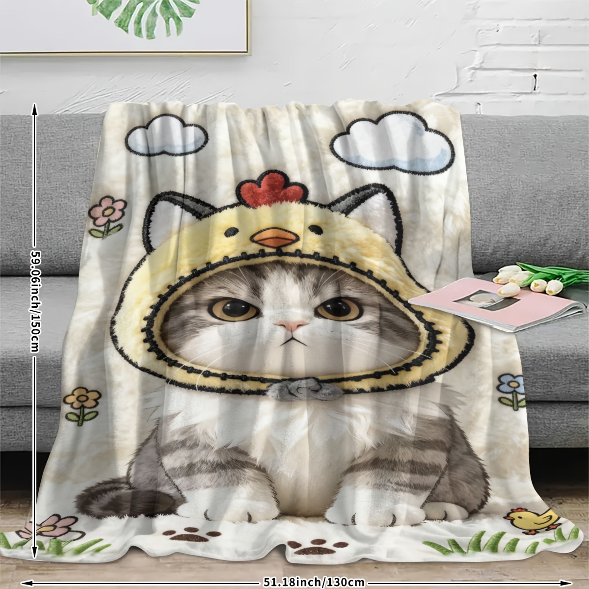 Ultraweiche Katzen-Cartoon-Fle – Baby Nursery In Hospital Bewertung und Preis