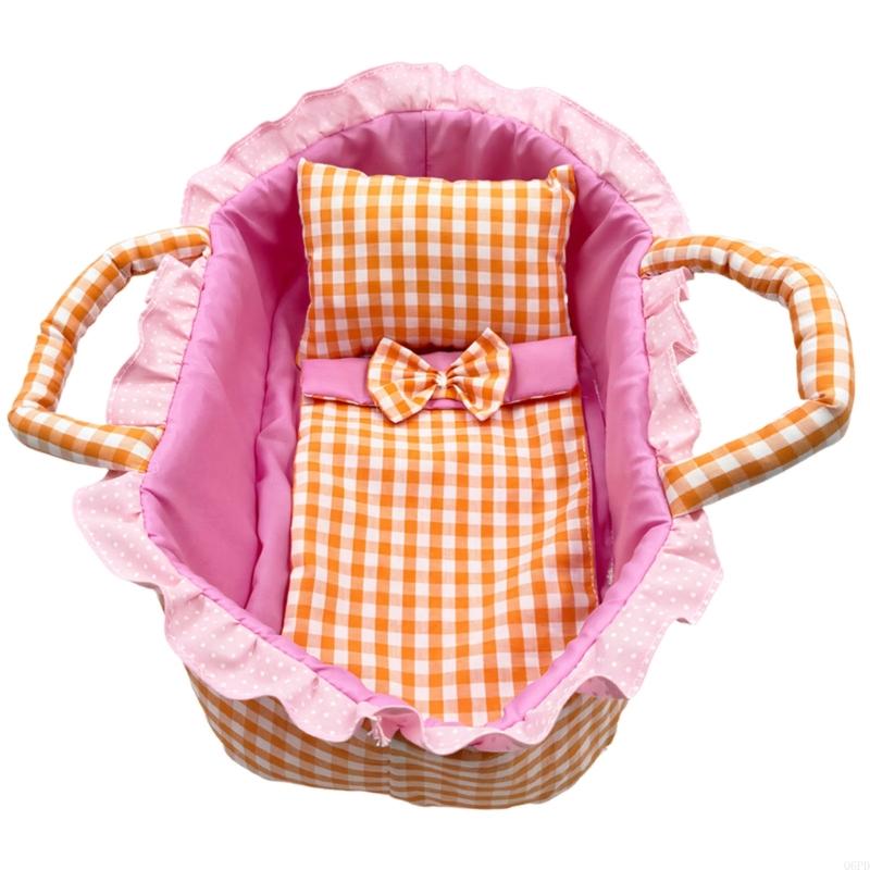 Puppentrage-Korbbett mit Kisse – Baby Nursery Dolls Bewertung und Preis
