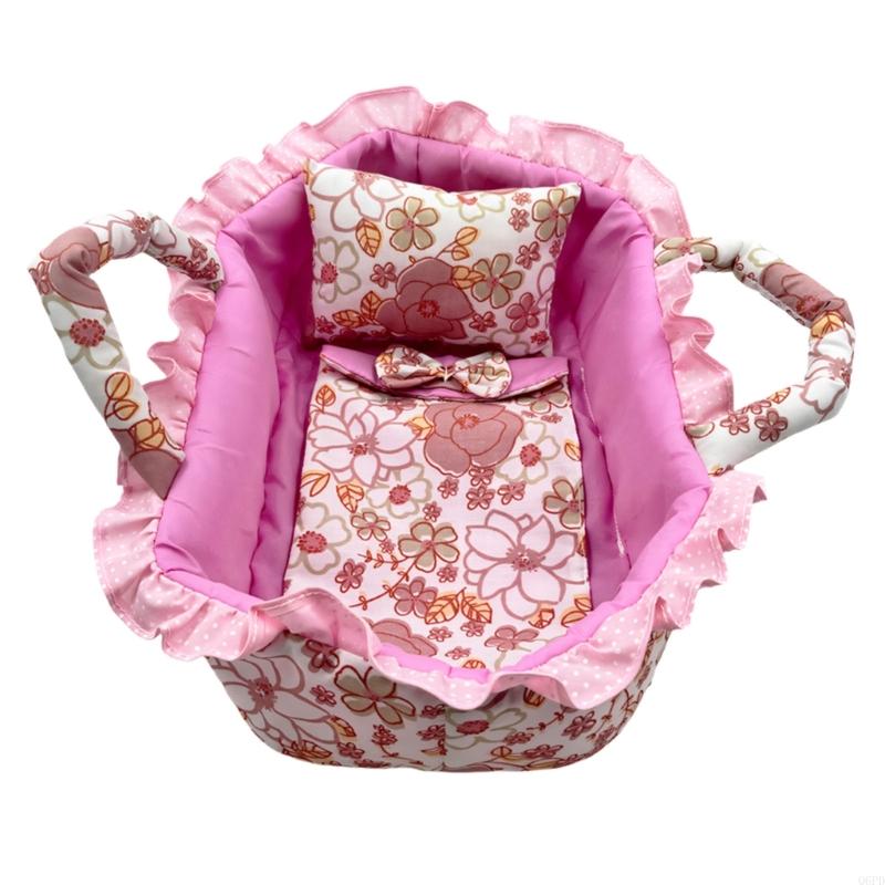 Puppentrage-Korbbett mit Kisse – Baby Nursery Dolls Bewertung und Preis