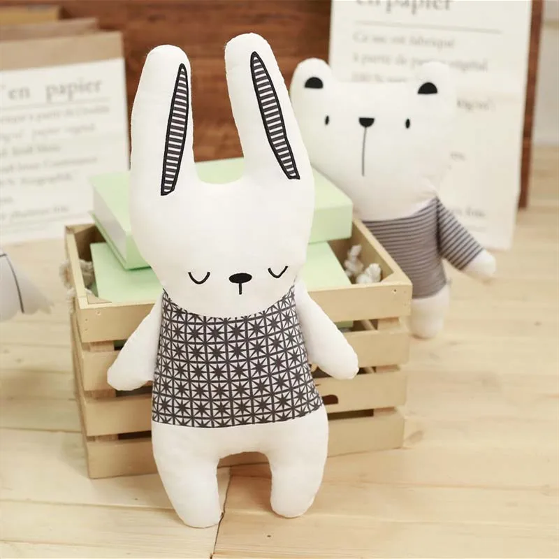 Baumwollgefüllte Puppe Hase Bä – Baby Nursery Dolls Bewertung und Preis