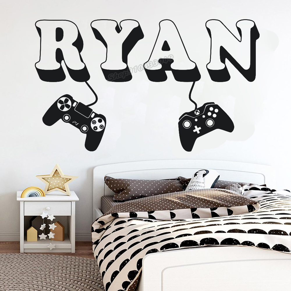 Gamer Wandaufkleber Benutzerde – Baby Name Wall Art Bewertung und Preis