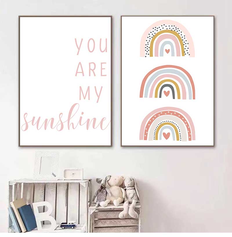 You are my Sunshine Regenbogen – Baby Nursery You Are My Sunshine Bewertung und Preis